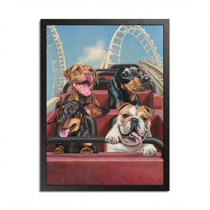 Custom Speical Pet Portrait - Personalized Dog & Cat Lover Gift